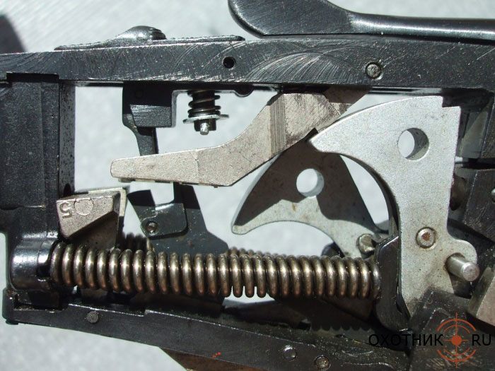 Причина и устранение осечки нижнего ствола ружья ИЖ-27